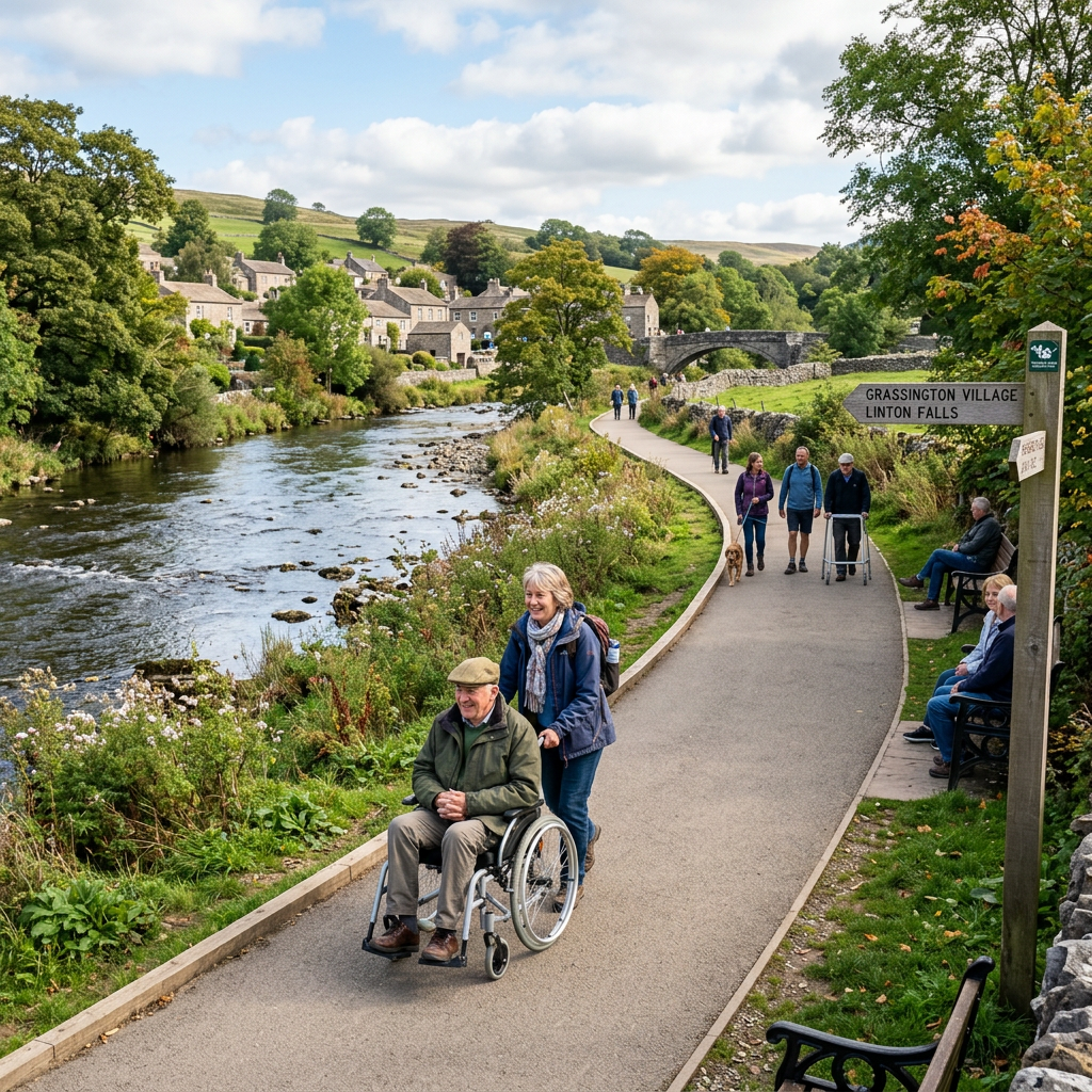 Accessible Riverside Walks in Grassington